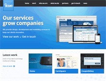 Tablet Screenshot of iconweb.com